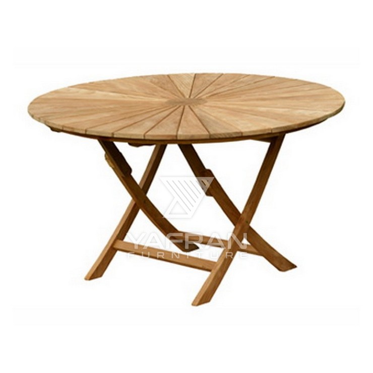 GTF-016-Eva-Octagonal-Fixed-Legs-Folding-Table-120x120x75cm-1 Home